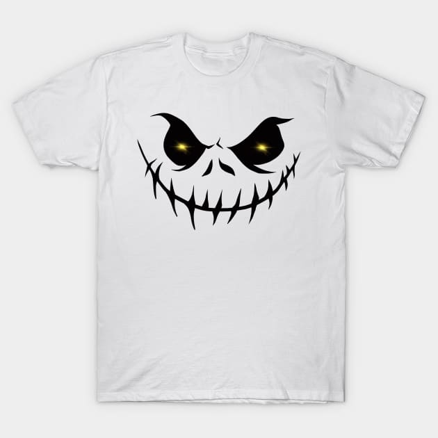 Evil smiling face Birthday Gift Smile T-Shirt by GBDesigner